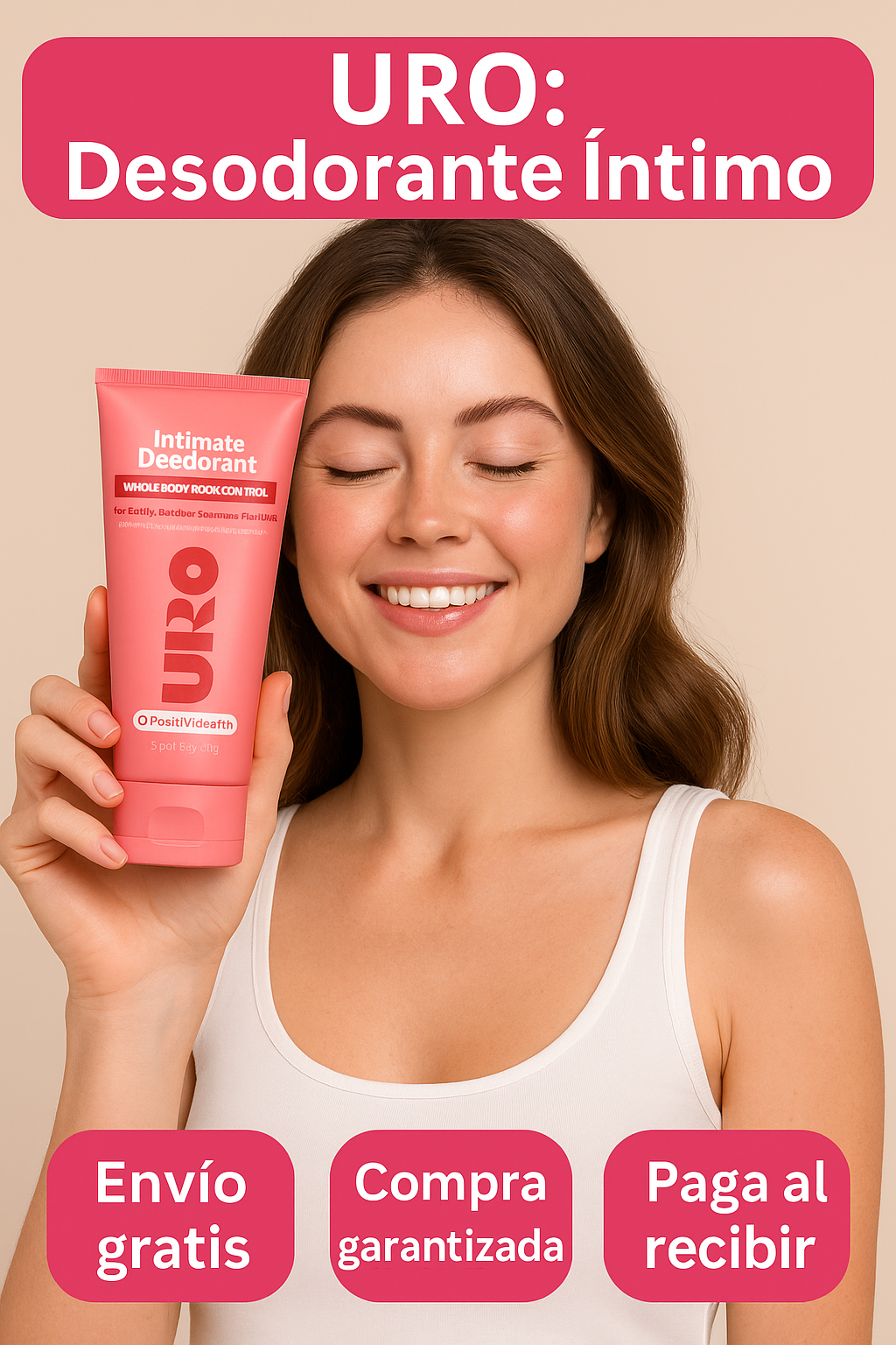 URO: Desodorante Íntimo que te mantiene fresca todo el día + envío gratis 🌸✨